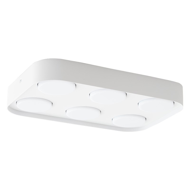 明装射灯超薄led吸顶筒灯防眩斗胆灯客厅卧室无主灯可更换光源