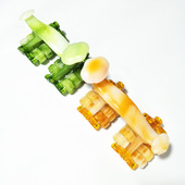 彩盒包装 千喜工艺月球车滚轮按摩器手动背部腰部腿十六轮全身搓