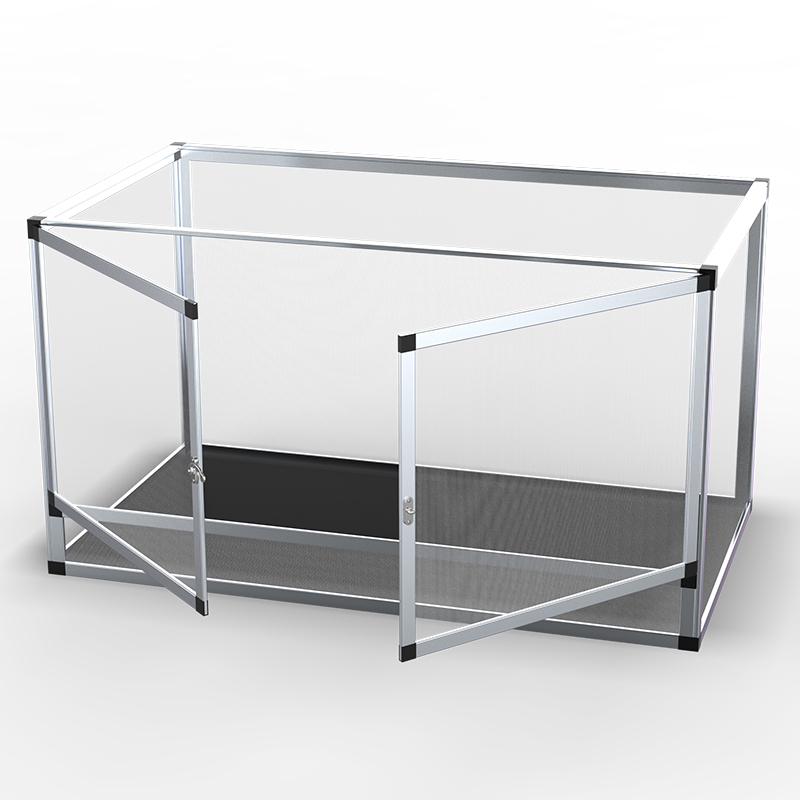 爬宠饲养箱陆龟箱刺猬蜥蜴蛇爬虫宠物箱铝合金拼接网箱通风透气