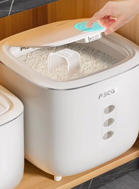 装米桶家用防虫防潮密封大米面粉储存罐2024新款厨房收纳米缸米箱