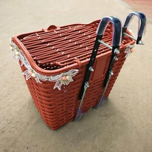 电动车后置车筐电动摩托车后尾挂篮置物神器车篓后用靠背菜篮子