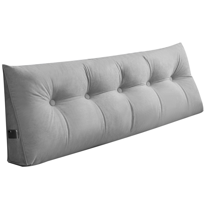 床头靠垫三角大靠背床上靠枕腰靠垫榻榻米软包可拆洗沙发护腰垫子