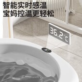 婴儿游泳桶家用可折叠洗澡盆大号宝宝泡澡桶儿童洗澡桶浴盆浴桶缸