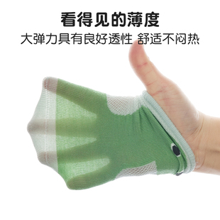 网眼款男童袜子夏款儿童袜子夏季薄款纯棉宝宝袜子薄款无骨透