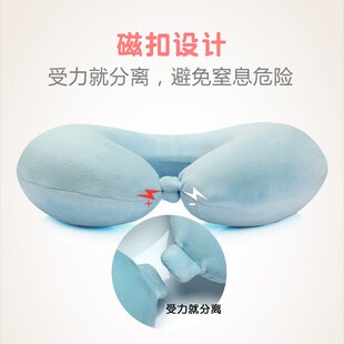 婴儿u型护颈枕宝宝歪脖子矫正斜颈枕头儿童安全座椅定型枕汽车用