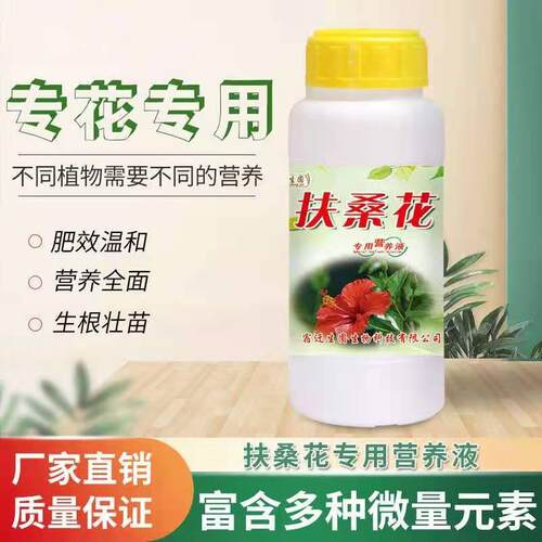 扶桑花营养液朱槿肥料赤槿营养液佛桑喷叶状元红有机营养液
