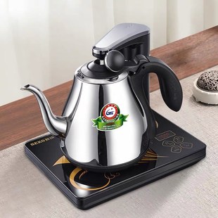 新功N60全自动上水电热水壶304不锈钢烧水壶煮开水壶家用智能茶炉