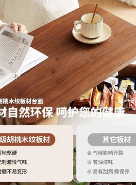 包邮动边现代几简约可古移动小户型复64364风客厅家用推车灵升降