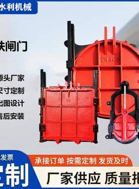 水铸铁体一式启闭机闸闸门YDZ水库止渠道平板叠梁闸河道铸铁镶铜