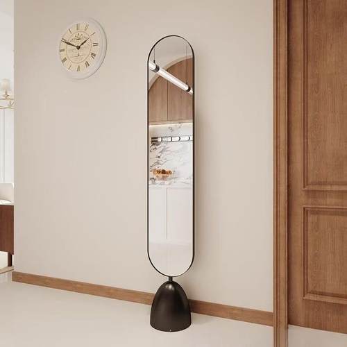 穿衣镜尚家用网地全身镜极简风红试SSJ衣镜落客厅轻奢旋转时装饰