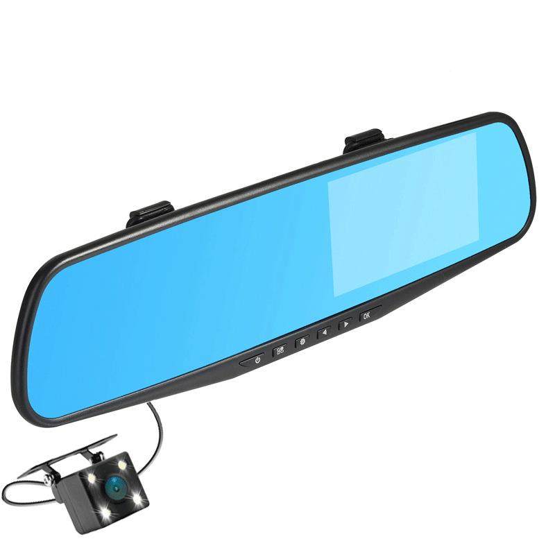 行车汽记录仪988高清前后双摄电子狗新202款5倒车车影像货一体机