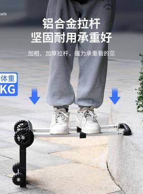 小推拉车家用货折叠便携买菜物购车手拉杆MLI车手推快递拖车拉车