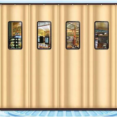 冬季皮库革棉门帘帘家温用保保暖挡风隔断06隔音挂冷避寒帘