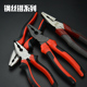 钢丝钳老虎钳子6寸8寸五金工具手钳克丝钳多功能省力平口钳