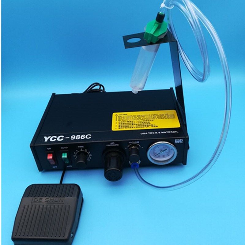 经济型YCC-986C点胶机/点胶机/打胶机/注胶机/灌胶机/送24个配件