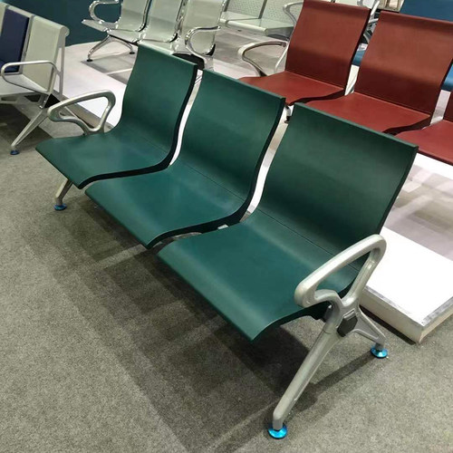 聚氨酯连排椅自结皮银行车站等候椅pu机场椅医院候诊椅工程联排椅