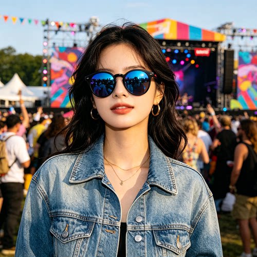 Levis李维斯复古潮流波士顿框墨镜男LS92042户外开车防晒太阳镜女