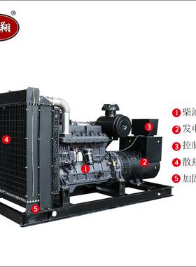 庆厂家供柴发直油发电机组100/1重20/150/160KW千84442瓦工地学校电用