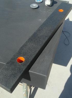 高精度0级22798大理石平尺花岗石检测尺磁性方箱铸铁平划方线箱