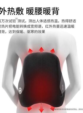 h主P汽车头枕颈枕UTX腰靠背垫护腰车电动按摩载全自S动车内驾驶腰