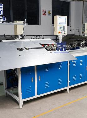 全自动丝13875钢铁弯线机3-82d丝折弯机厨卫置物架线材型成机弯钩机