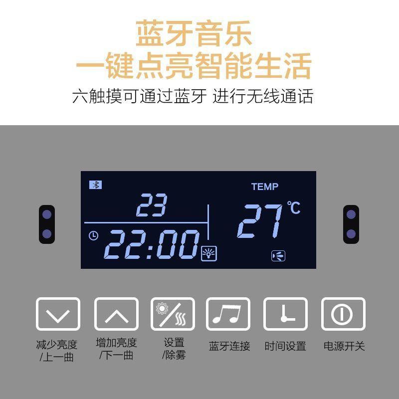 异形智化妆浴室镜光挂能墙式LED防雾镜发不规GPC则浴室镜水滴镜镜
