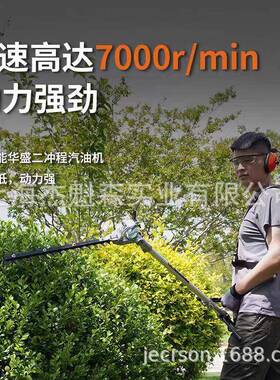 剪CAW华盛DD23机3汽油割草高枝油多锯修枝绿篱剪功能园林机