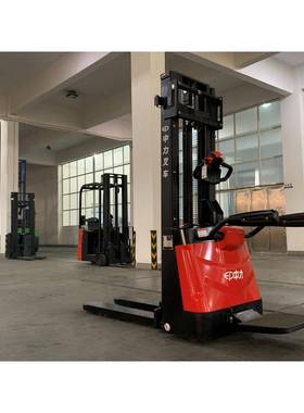 中力板式堆度1.5吨全电动堆高48319车/转向踏灵活起升高3米/2.5米垛车