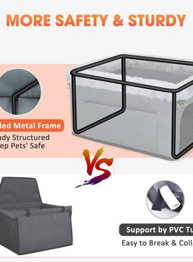 宠物车载垫硬板延后座用狗垫防脏防子长坐抓IDD带拉链袋汽车垫