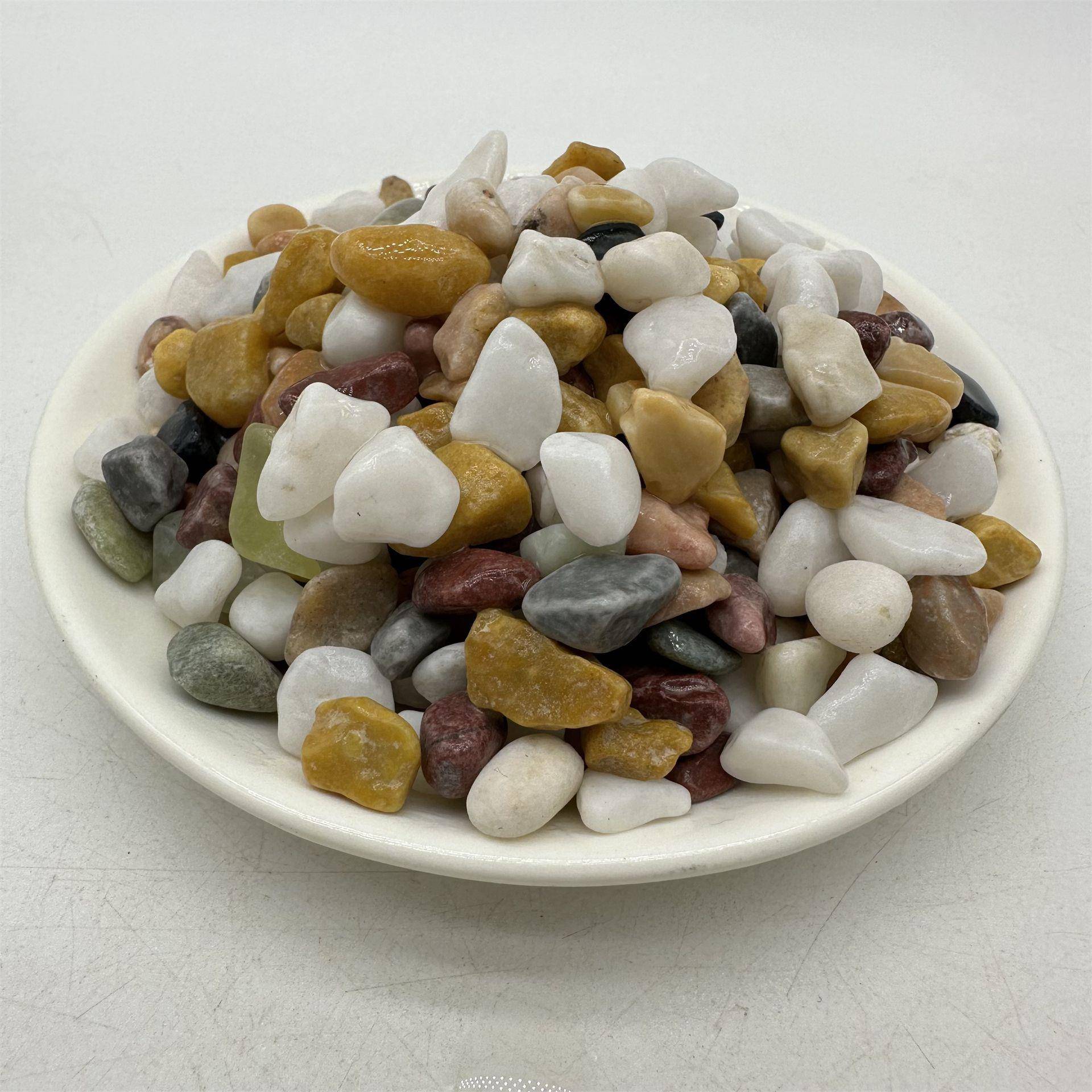 厂缸家分装五卵彩石水族鱼造景石TTY铺路水洗石子水石磨石子