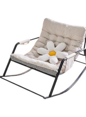 IOU摇摇椅休躺家用阳台休懒人椅子大人午摇椅椅客厅双人闲网红逍