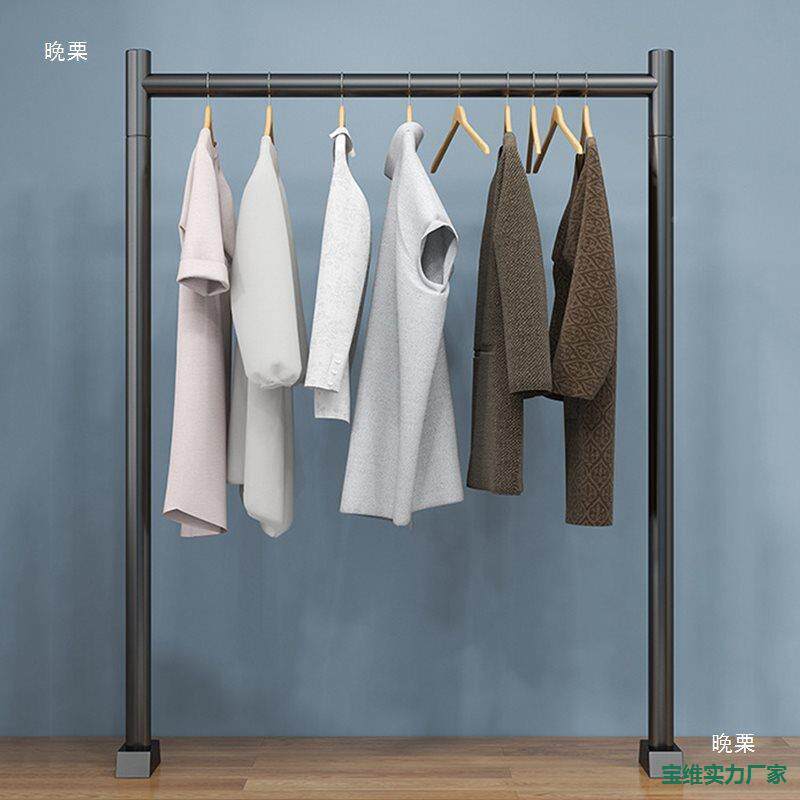 不地占空间极衣架窄缝落衣窄架家用飘窗PMJ卧室床边衣服挂收纳简