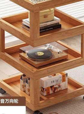 FMW创铁意沙发边5几奶油可风客厅小茶几移动20艺床头边柜轻奢置物