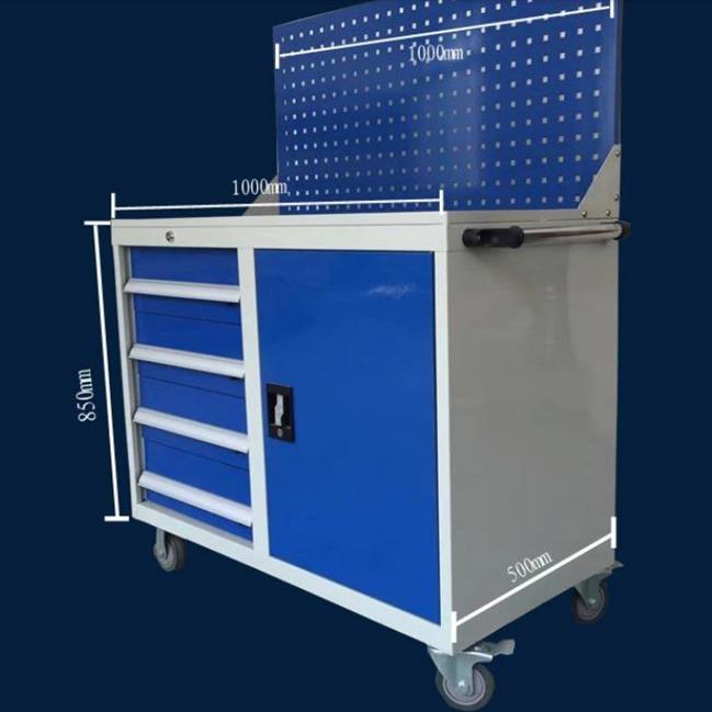 抽动手推车多功移能屉式汽PDF工具柜车间零件柜车维修组合工具柜