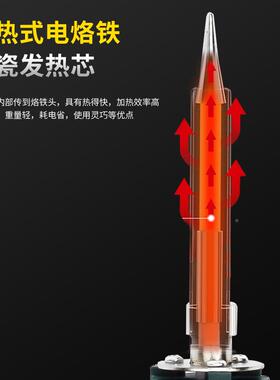 液PQP数显大功8率电烙直铁0W插焊笔急速升温600°120W可调晶温焊