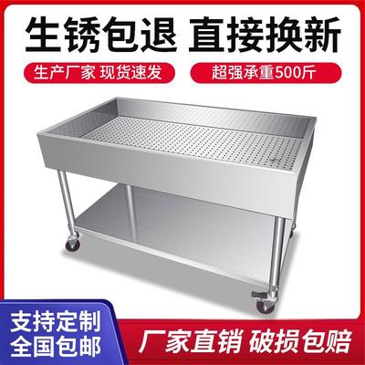 台肉熟食分BMJ台展示柜售卖保温熟食卤菜不锈钢卤鸭货沥拣水