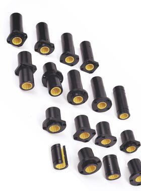 中间加圆法兰直线轴承工R程塑料套长型J-LMFM16QPULLIN-02轴FM-16