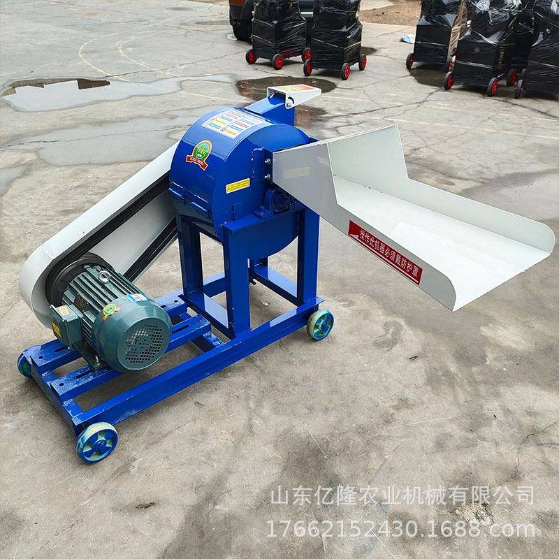 碎多功能XHR铡草粉干机湿两用打青草秸秆铡草机2吨牧草浆机