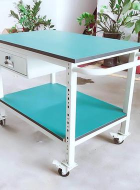 防静水电XTI工作台车维修工作台车间流间线工作台操验作台实桌
