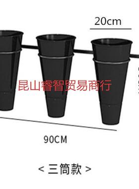 壁挂多层花架花货店架艺花架鲜花铁货DEP架花店花桶上墙展示架室