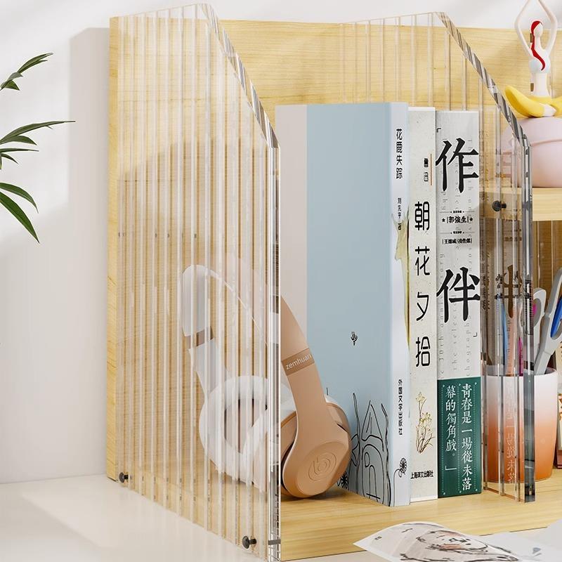 桌面置架办公室上收纳架书桌桌改造好物宿物舍简易分层儿LUH童书