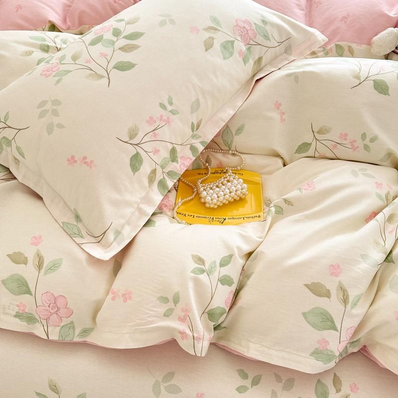 加厚件纯棉被套单件50x200x23LTF0被罩全1棉单人舍1宿.5单独被单