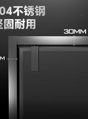 一型淋浴玻璃门隔断房下沉式46700一固平开字门卫生干湿分离浴室间沐浴