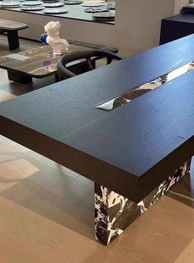 dde现中式实木桌39646茶桌组办公室代别椅墅设计合师轻