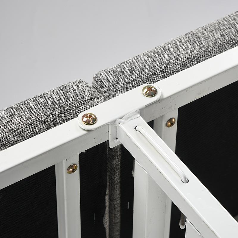 家用可动折叠海木板床办固公室懒人灰绵色移稳IVP大空间成人折叠