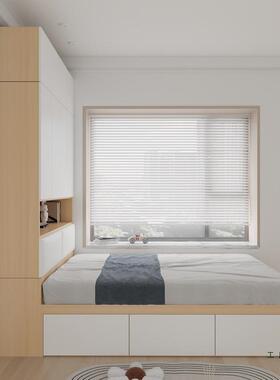 榻榻米床衣柜一体小型卧室XKD多功户能童收制纳床定现代儿储物床