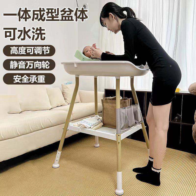 新款儿换JVK尿宝湿床铃洗澡台可调节高度万向轮不婴有刹车宝护理,鲜花速递/花卉仿真/绿植园艺,其它园艺用品,淘宝优惠券,粉丝福利购,淘宝优惠卷