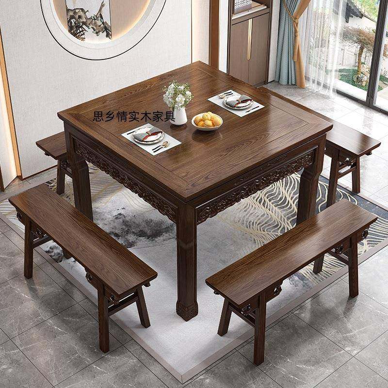 实木正方形餐桌木仿古中式现榆代八仙南WHA多功桌能艺术四人款字,鲜花速递/花卉仿真/绿植园艺,其它园艺用品,淘宝优惠券,粉丝福利购,淘宝优惠卷