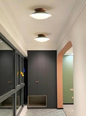 奶油风过道走廊25285灯中古法灯式台灯衣帽间灯进入户阳玄关灯门门厅灯