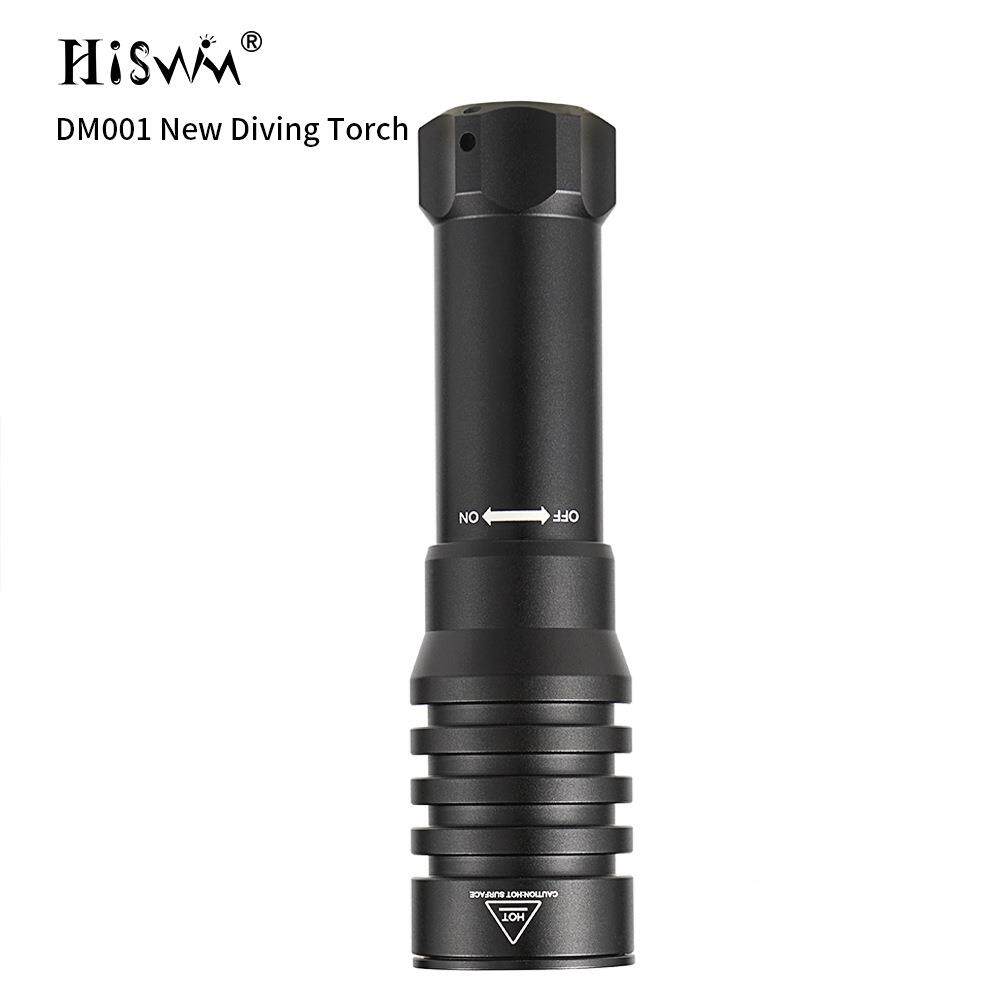 新品DM001ST3066020旋拧S款水水陆双潜手电筒防水用充电18650电筒